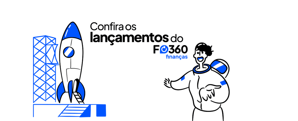 ilustração de foguete e astronauta