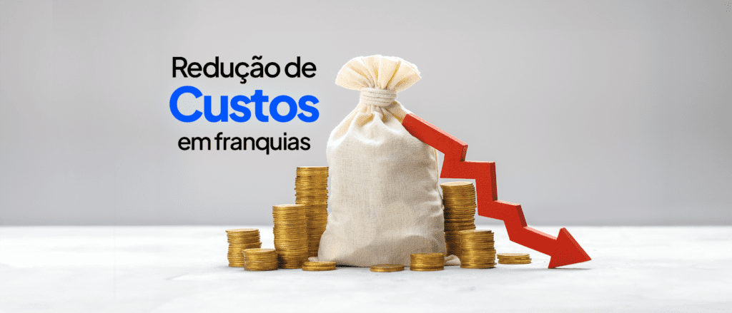 Sacp de dinheiro com seta para baixo.